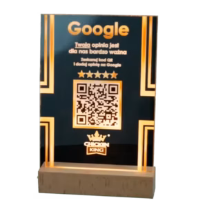 Stand/Stojak do zbierania opinii Google – LED
