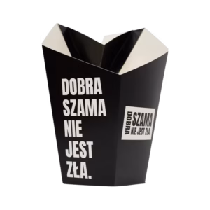 Rożek z płaskim dnem „Dobra Szama” – kpl. 25 szt