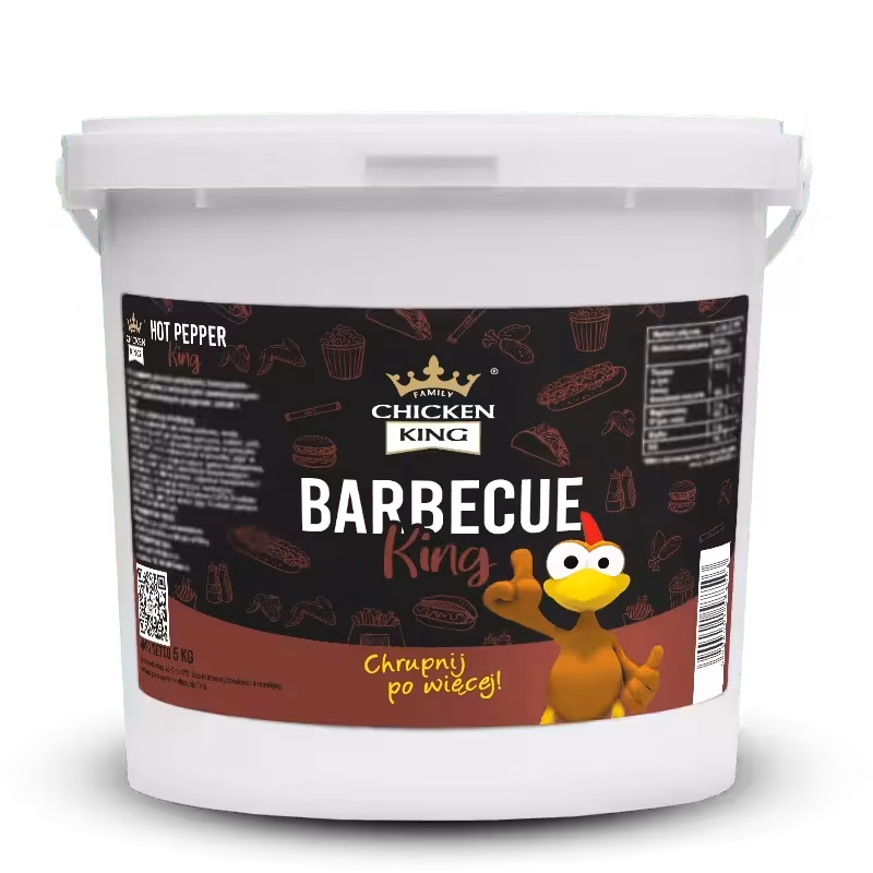 Sos BARBECUE KING wiadro 5 kg