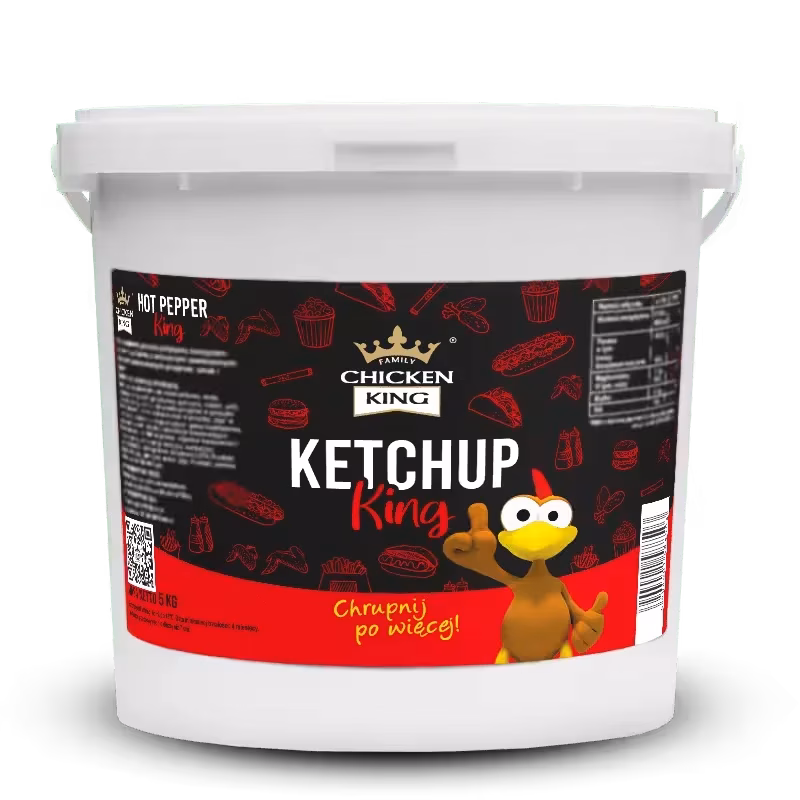Sos KETCHUP KING wiadro 5 kg