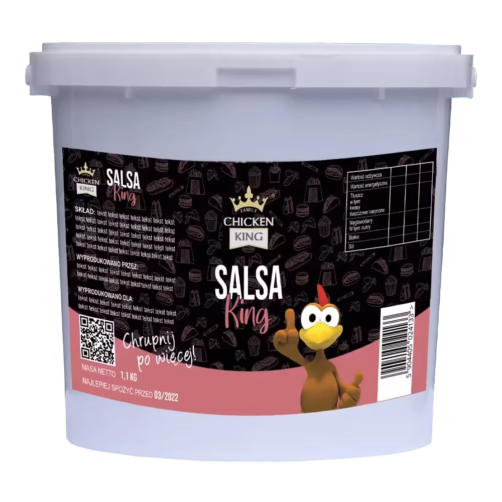 Sos SALSA KING wiadro 5 kg